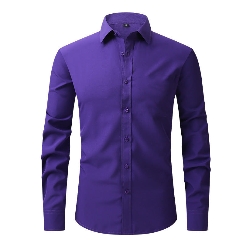 Stretchable long-sleeved shirt