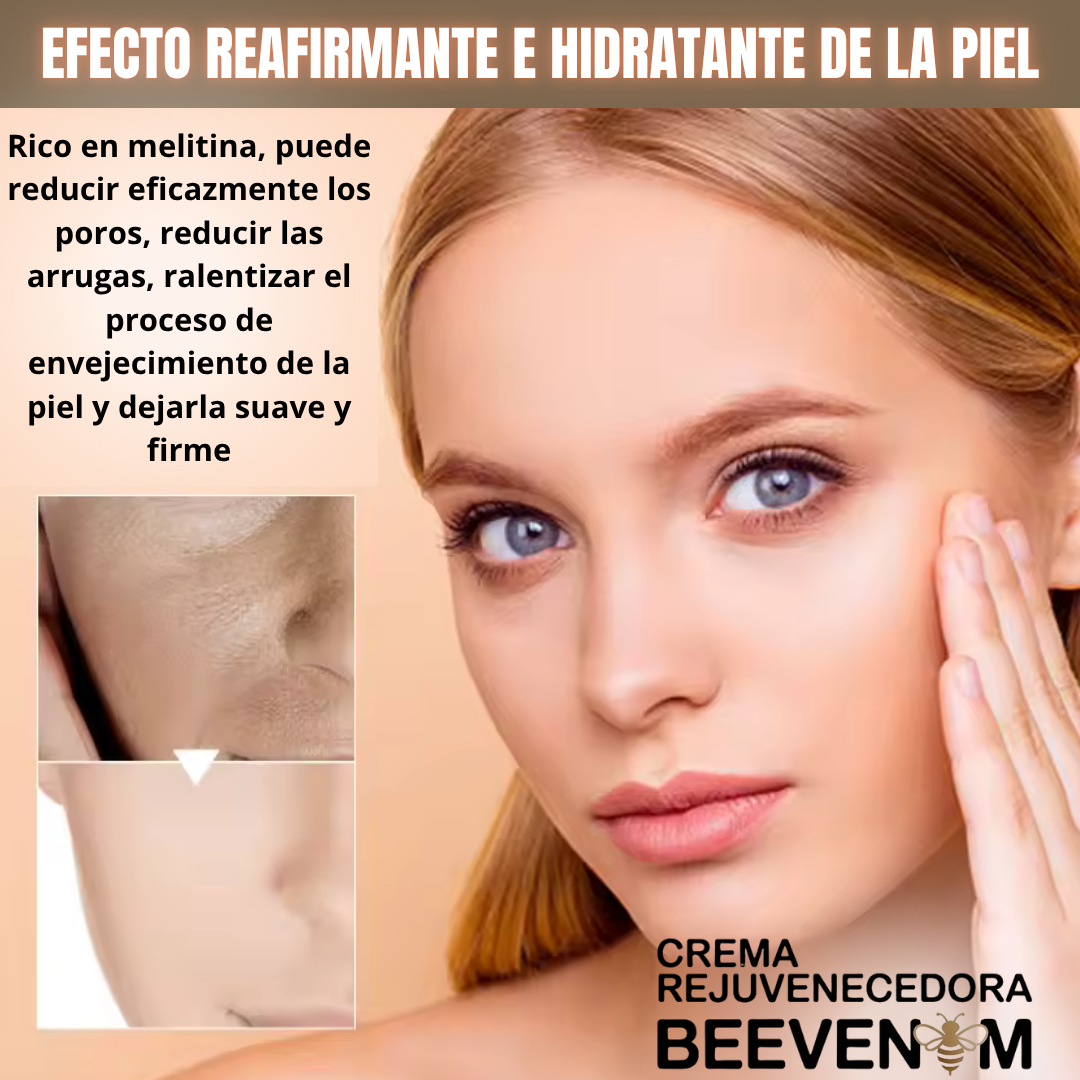 Crema Facial Reafirmante con Veneno de Abeja