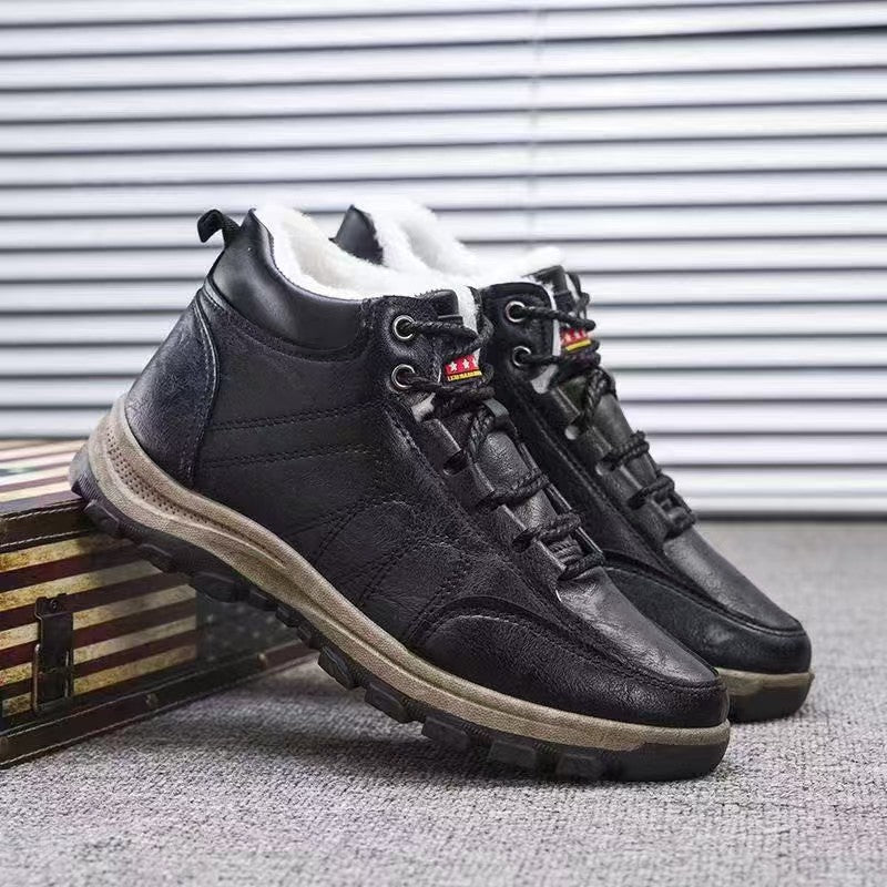 Men's cotton shoes, casual leather shoes, sports shoes