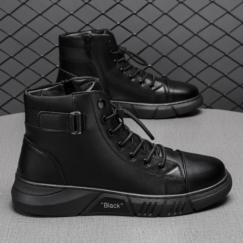 Solid-color Chelsea boots
