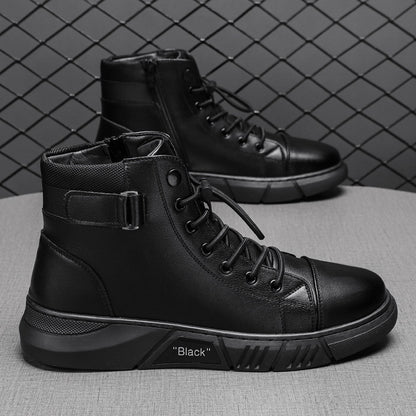 Solid-color Chelsea boots