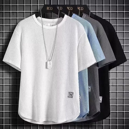 Hong Kong style short-sleeved shirt