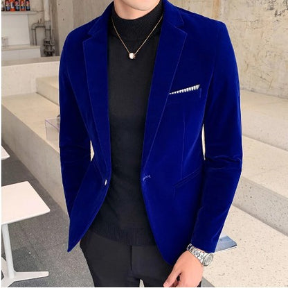 Slim-fit suit jacket
