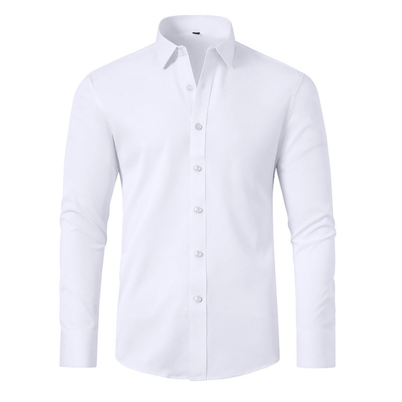 Stretchable long-sleeved shirt