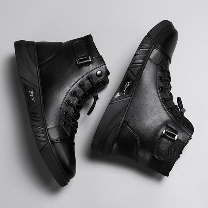 Solid-color Chelsea boots