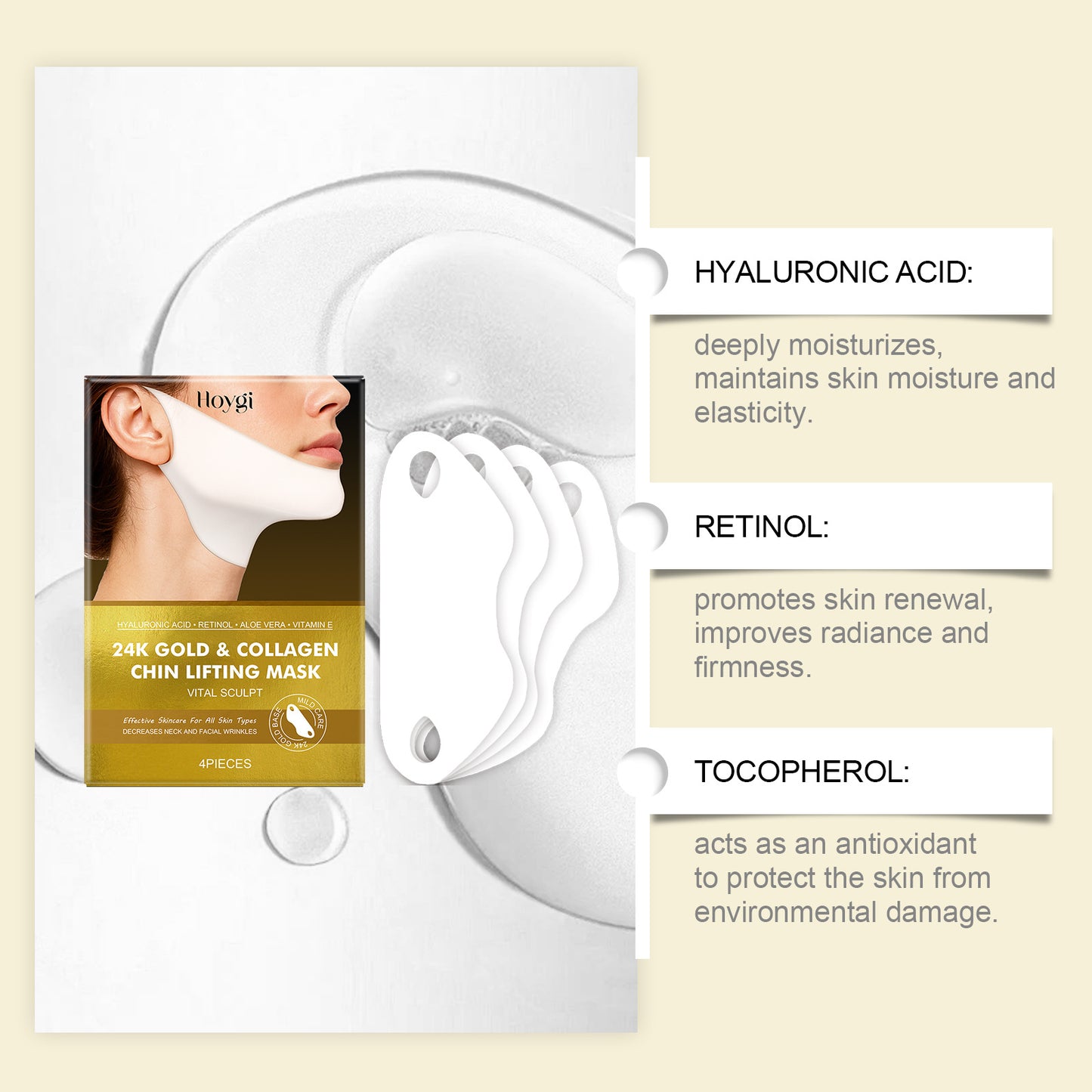 Mascarilla Facial Valeria Glow Hidratante