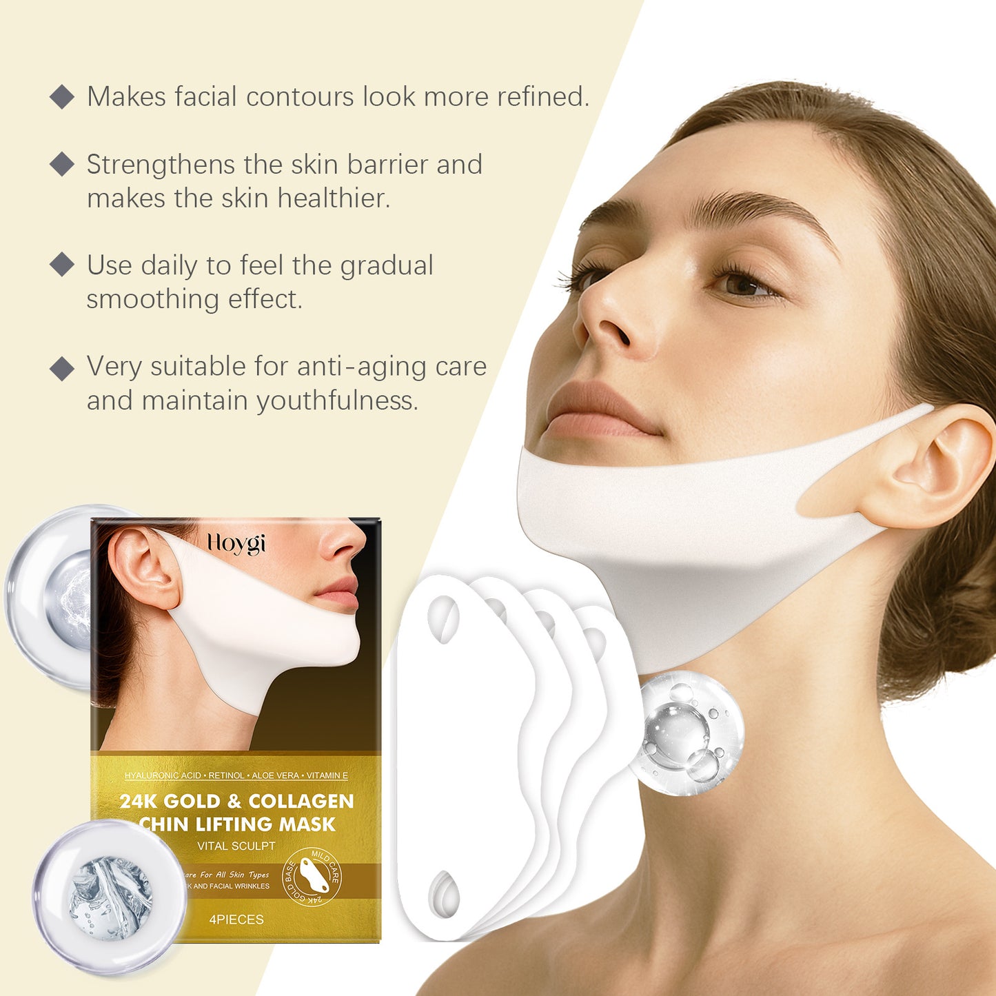 Mascarilla Facial Valeria Glow Hidratante
