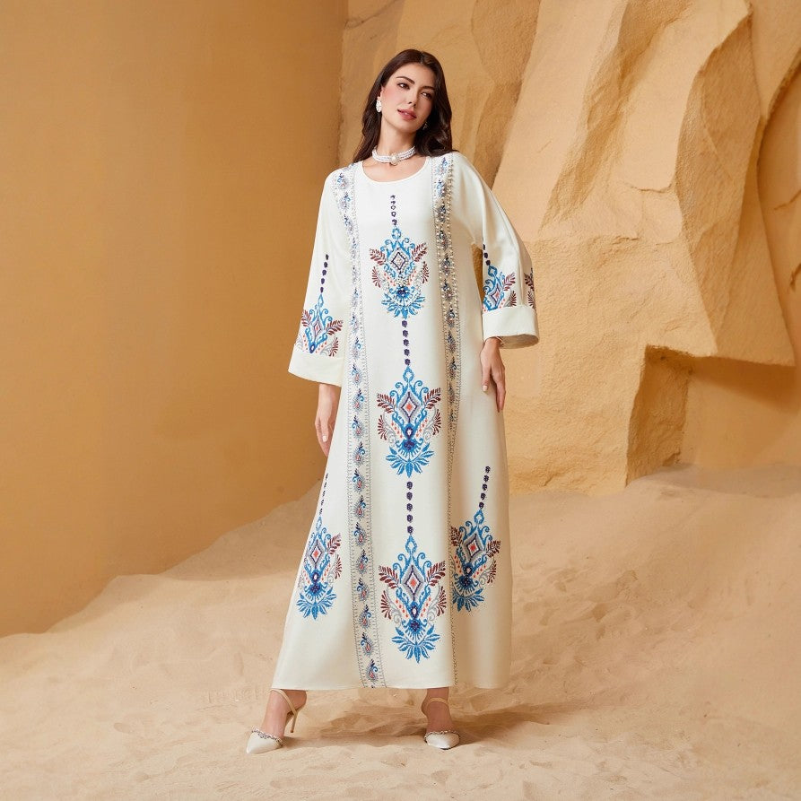 Vestido Vega Estampado Viaje Verano