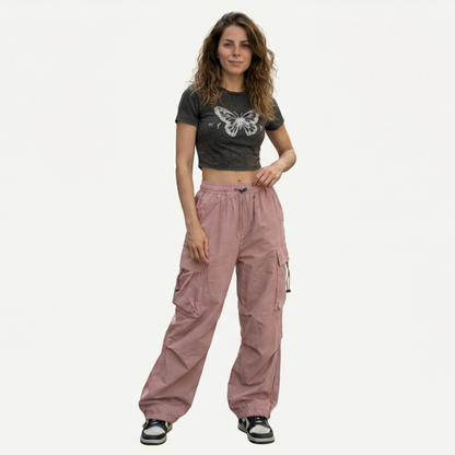 Pantalón Cargo de Corte Amplio