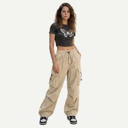 Pantalón Cargo de Corte Amplio
