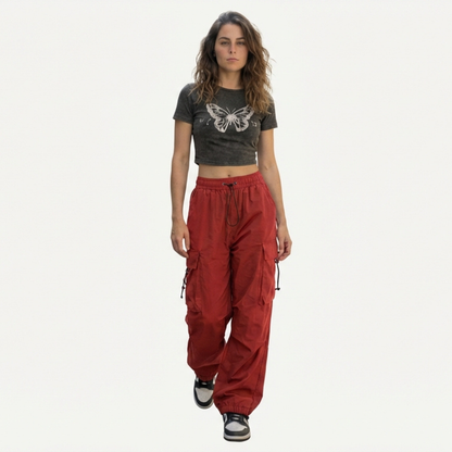 Pantalón Cargo de Corte Amplio
