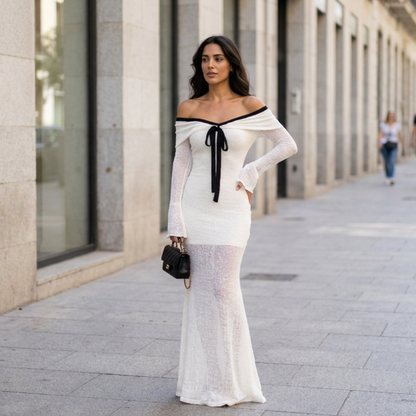 Vestido Entallado Silueta Nocturna