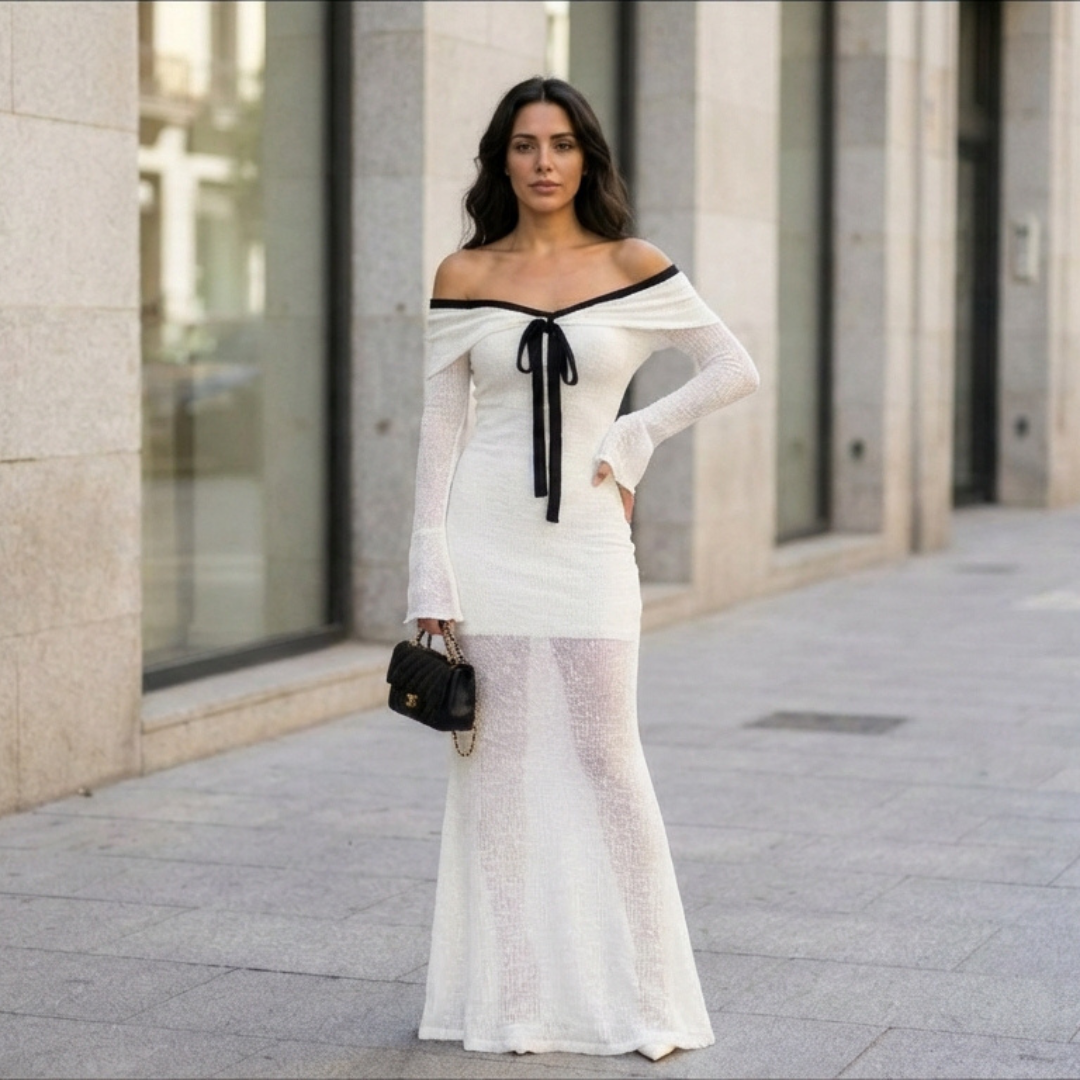 Vestido Entallado Silueta Nocturna