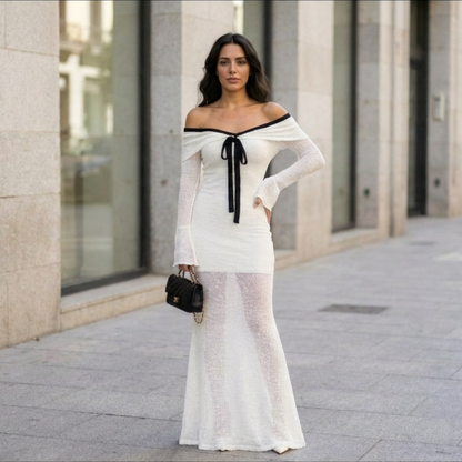 Vestido Entallado Silueta Nocturna