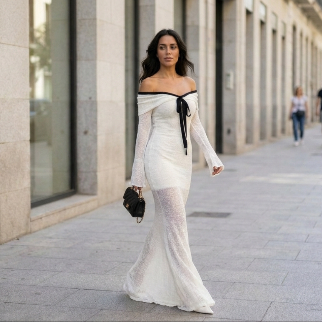 Vestido Entallado Silueta Nocturna