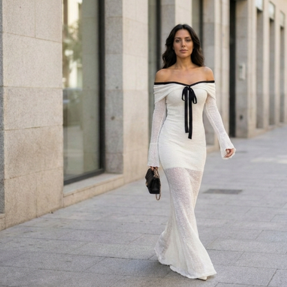 Vestido Entallado Silueta Nocturna