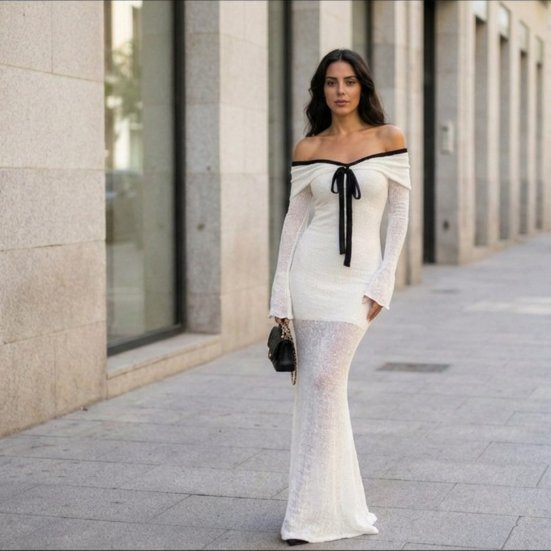 Vestido Entallado Silueta Nocturna
