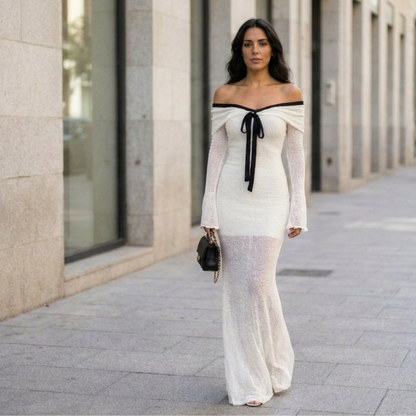 Vestido Entallado Silueta Nocturna
