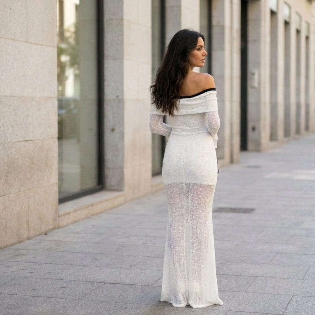 Vestido Entallado Silueta Nocturna