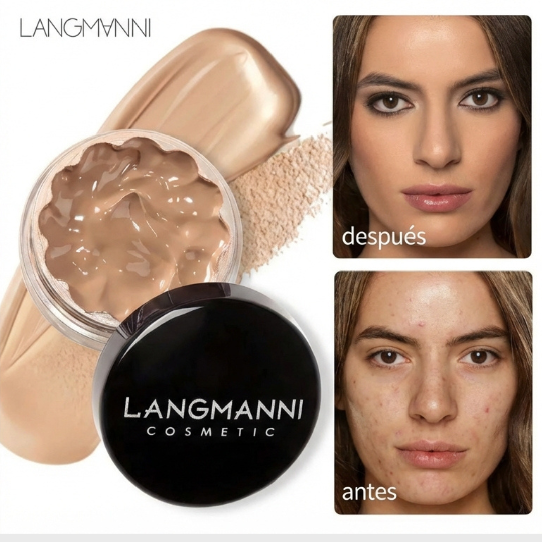 Base de Maquillaje Líquida de Alta Cobertura