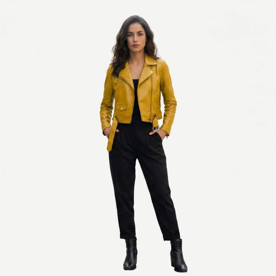 Chaqueta Urbana de Cuero Sintético – Urban Pulse