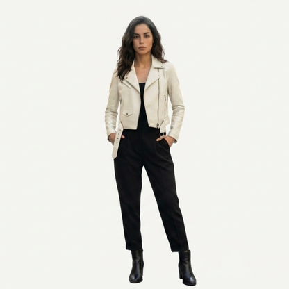 Chaqueta Urbana de Cuero Sintético – Urban Pulse