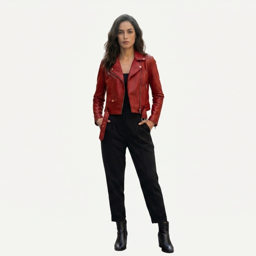 Chaqueta Urbana de Cuero Sintético – Urban Pulse