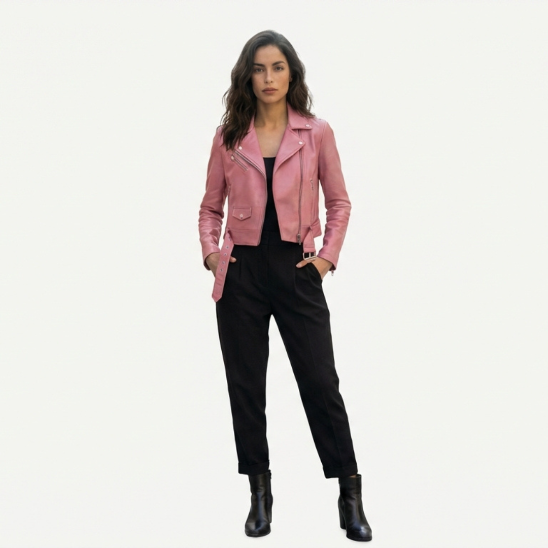 Chaqueta Urbana de Cuero Sintético – Urban Pulse