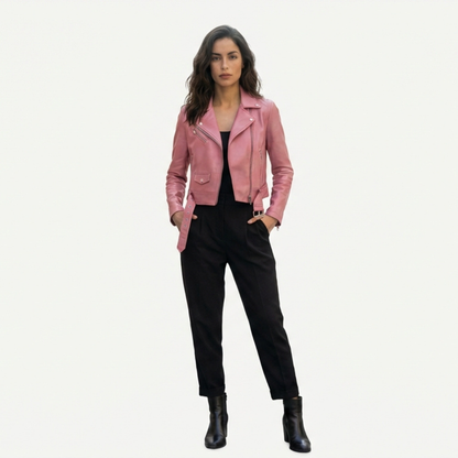 Chaqueta Urbana de Cuero Sintético – Urban Pulse