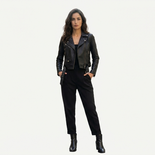 Chaqueta Urbana de Cuero Sintético – Urban Pulse