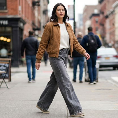 Pantalón Acampanado de Uso Diario para Mujer