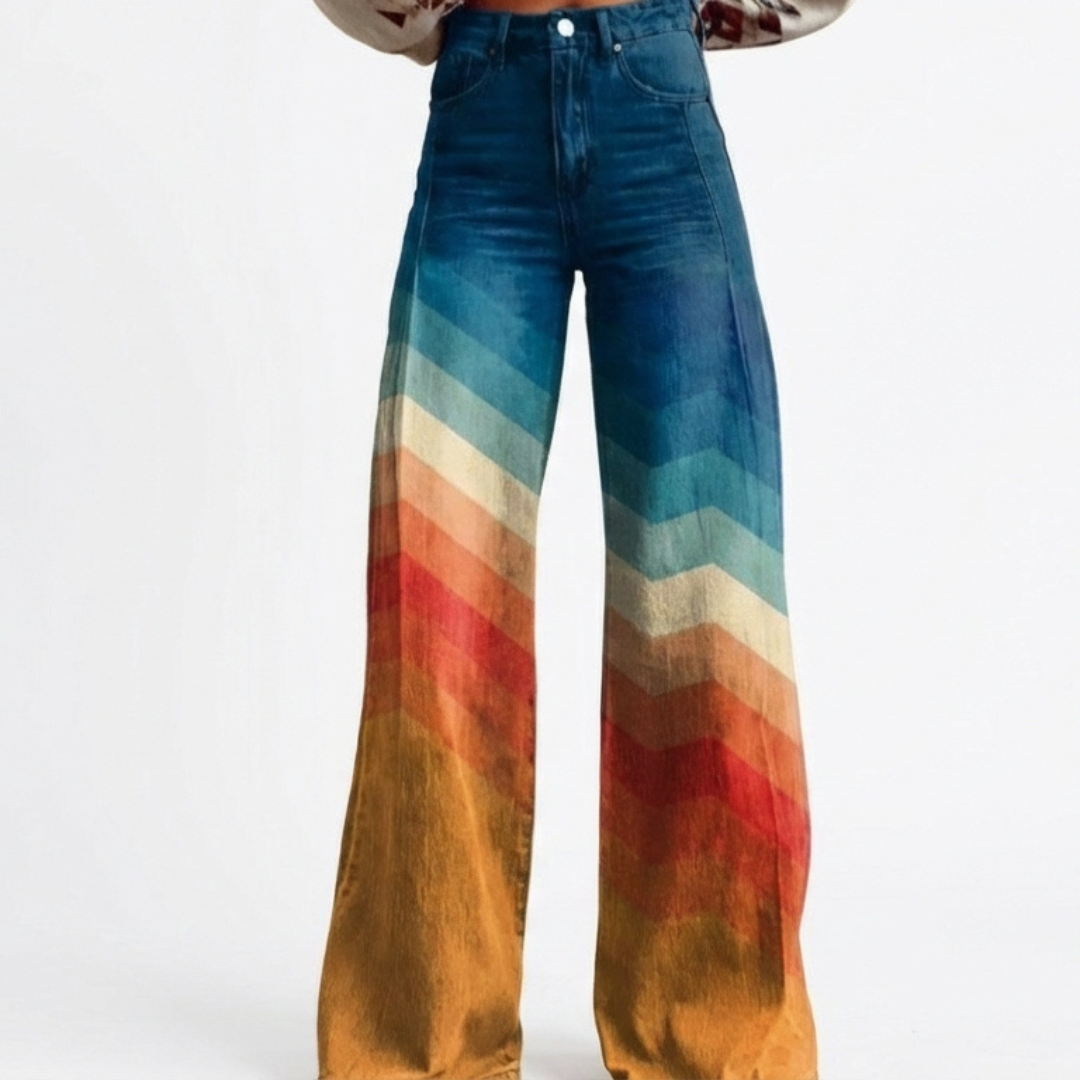 Pantalón Acampanado de Uso Diario para Mujer