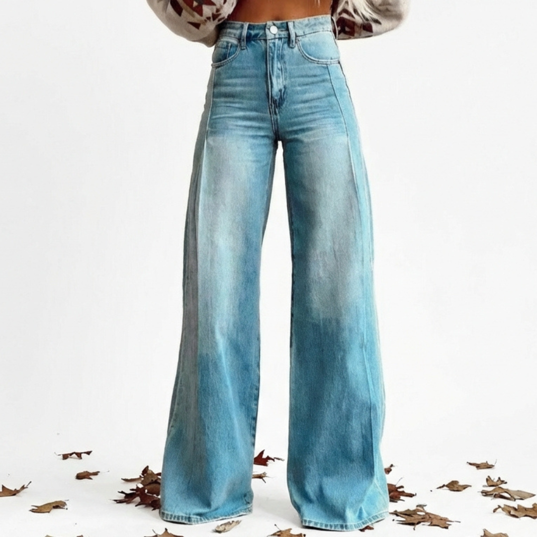 Pantalón Acampanado de Uso Diario para Mujer