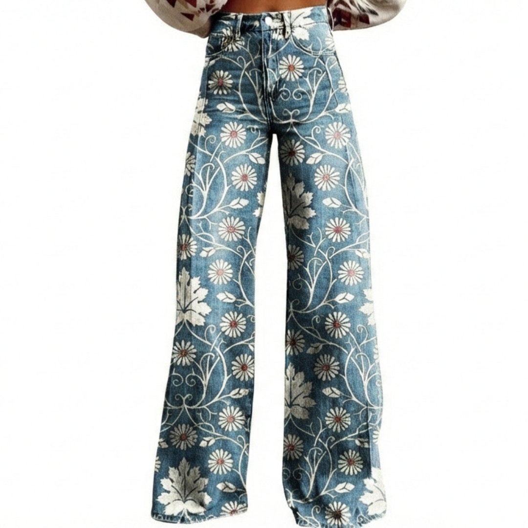 Pantalón Acampanado de Uso Diario para Mujer