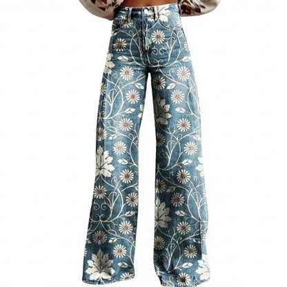 Pantalón Acampanado de Uso Diario para Mujer