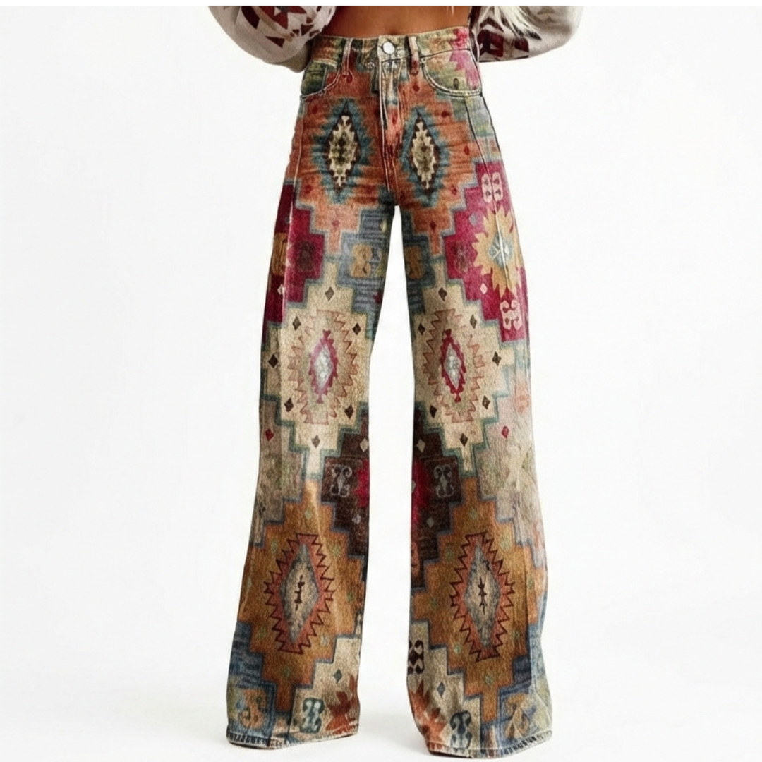 Pantalón Acampanado de Uso Diario para Mujer