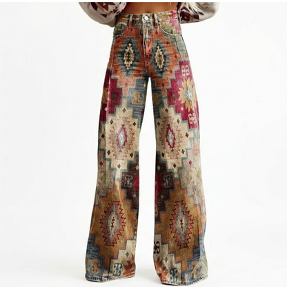 Pantalón Acampanado de Uso Diario para Mujer