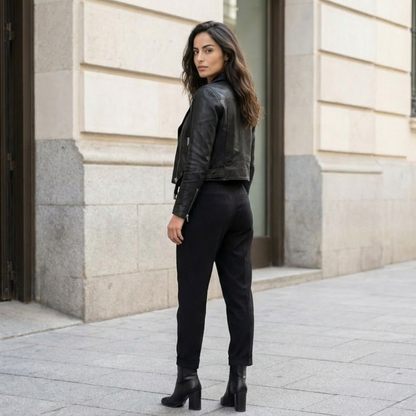 Chaqueta Urbana de Cuero Sintético – Urban Pulse
