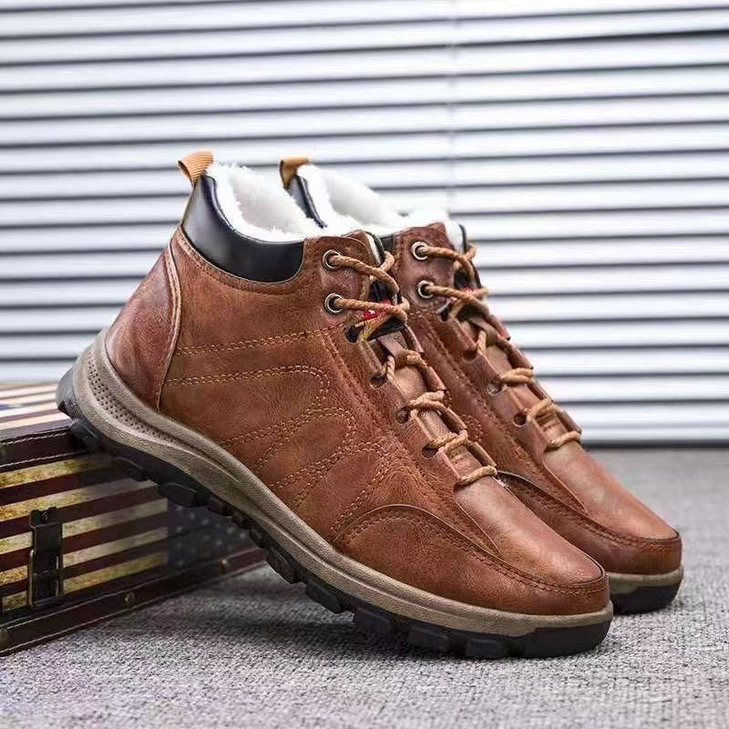 Men's cotton shoes, casual leather shoes, sports shoes