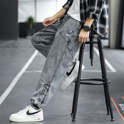 Men's Casual Straight Jeans