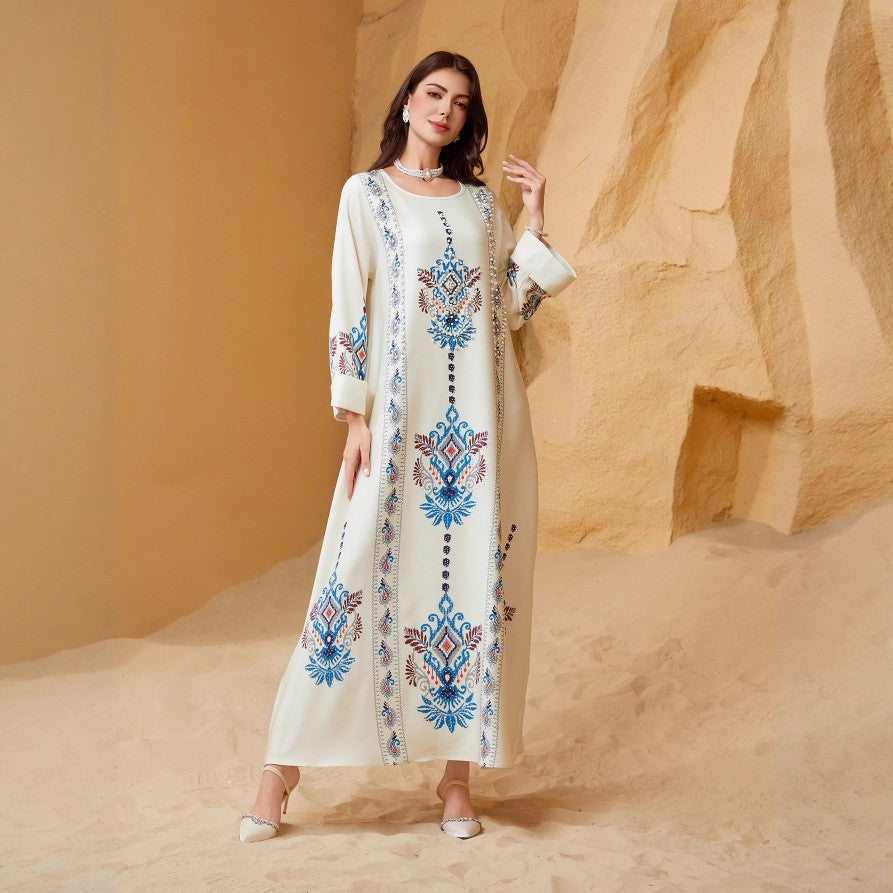 Vestido Vega Estampado Viaje Verano