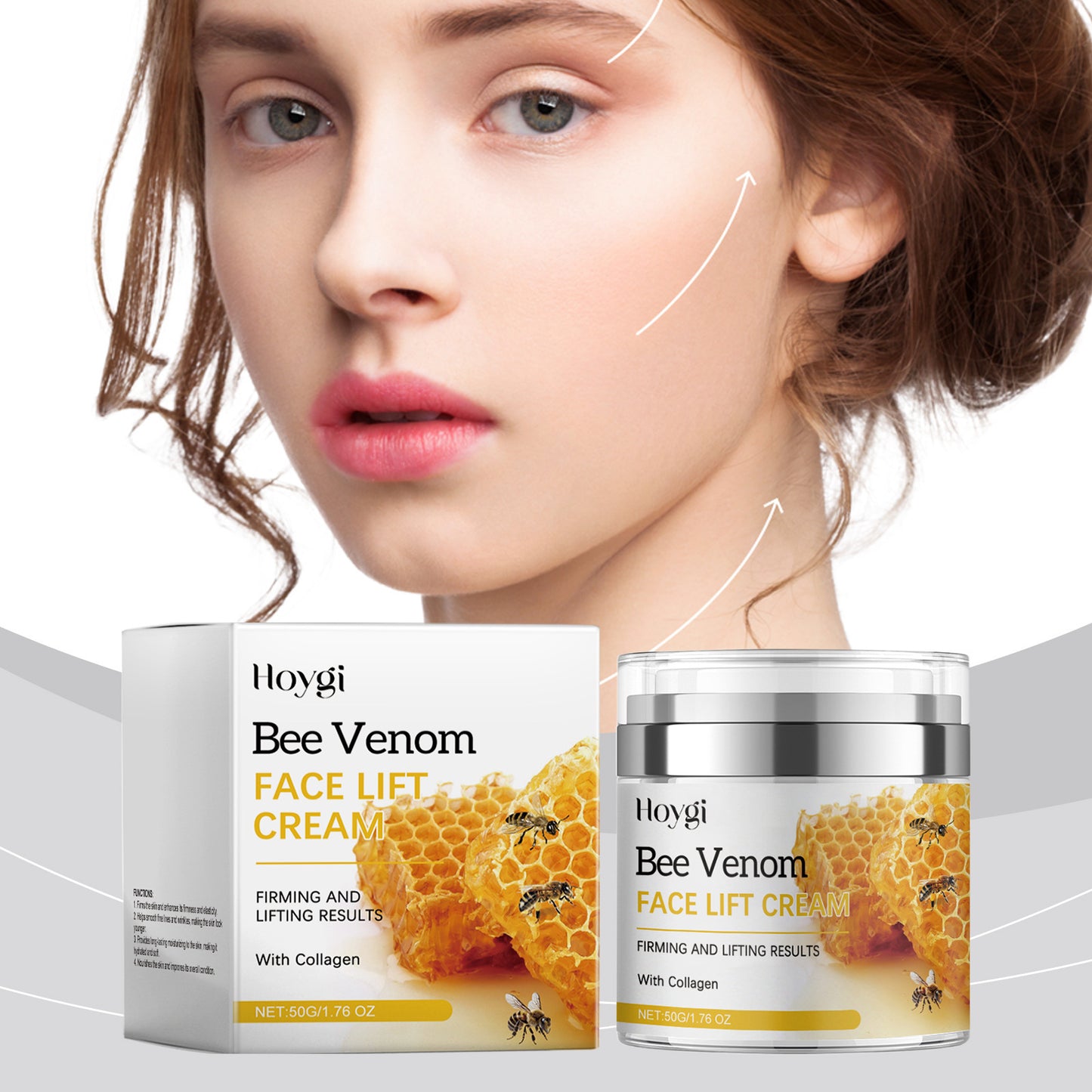 Crema Facial de Cuidado Intensivo con Veneno de Abeja