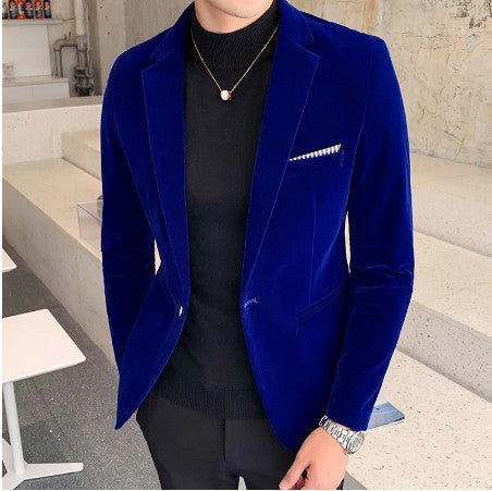 Slim-fit suit jacket
