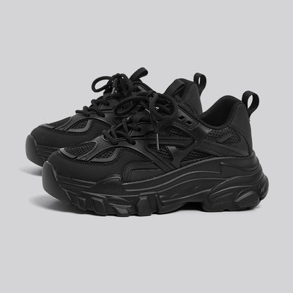 Versatile sporty slimming chunky sneakers for women