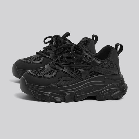 Versatile sporty slimming chunky sneakers for women