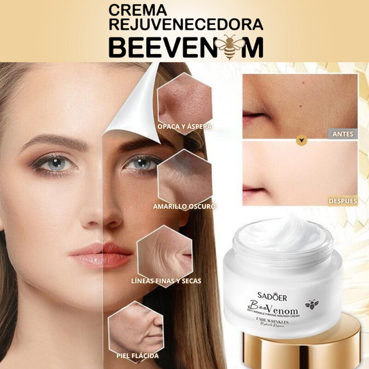 Crema Reafirmante Antiarrugas BeeVenom® [¡Compra 1 y llévate 2!]