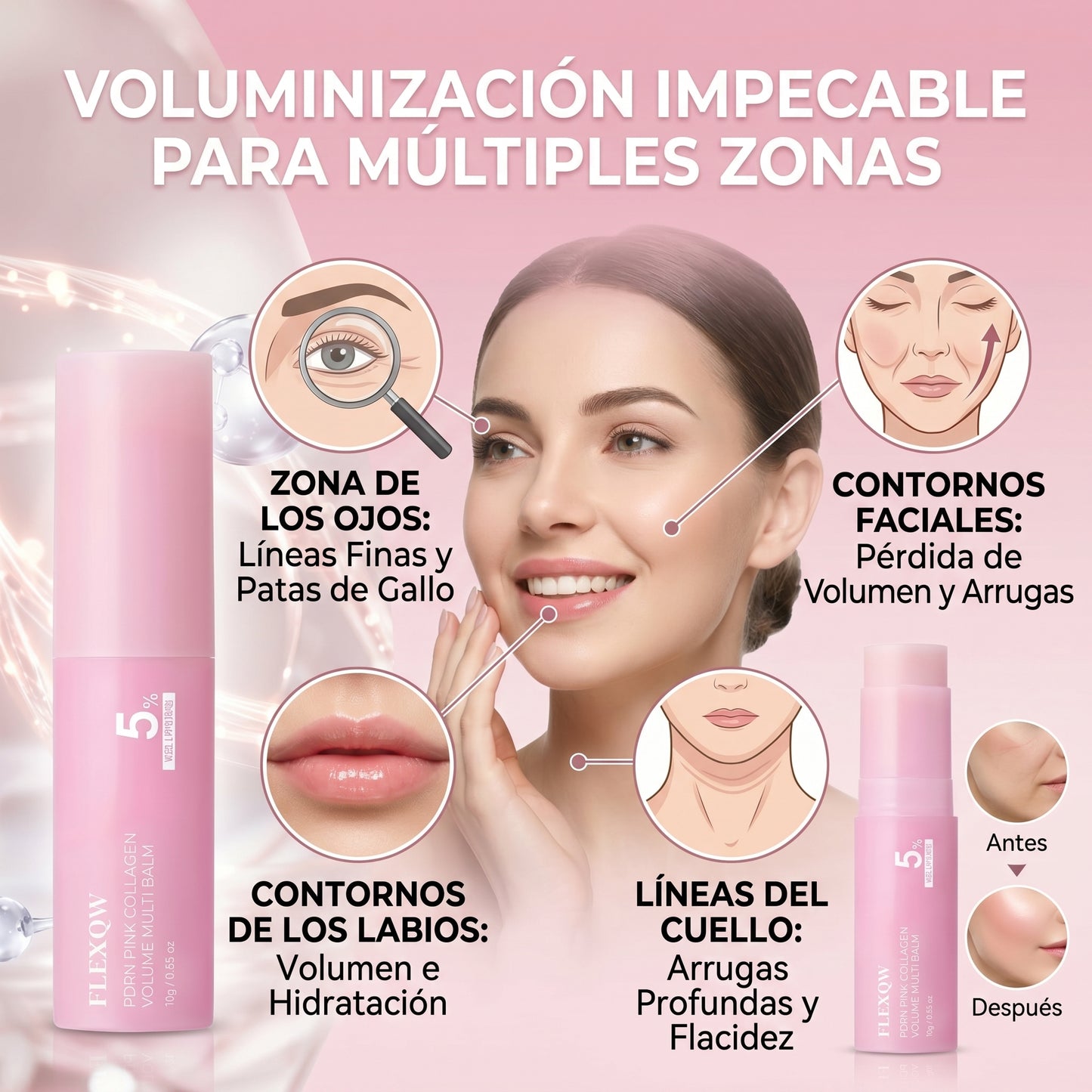 Korean Collagen Eye Cream | Cuidado Hidratante para el Contorno de Ojos